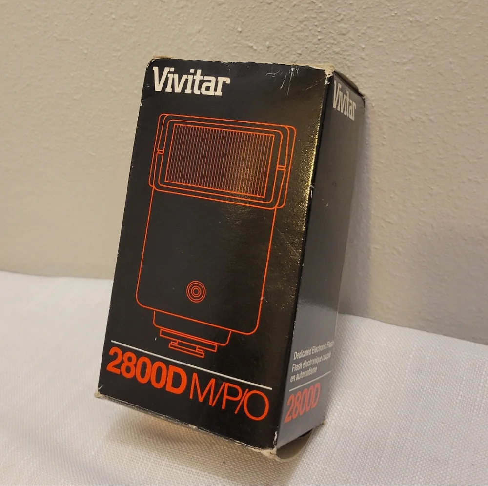 2800D M/P/O Camera Flash - Black